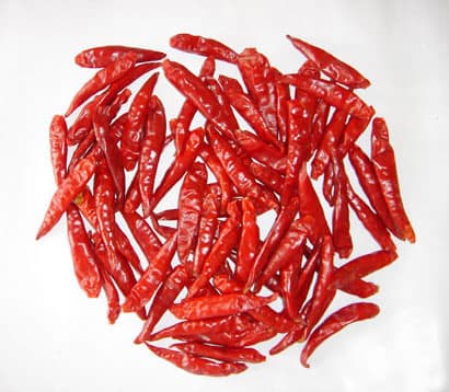 dried red chilli by sanying chilli